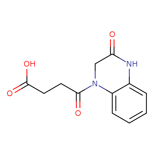 4-Oxo-4-(3-oxo-1,2,3,4-tetrahydroquinoxalin-1-yl)butanoic acid