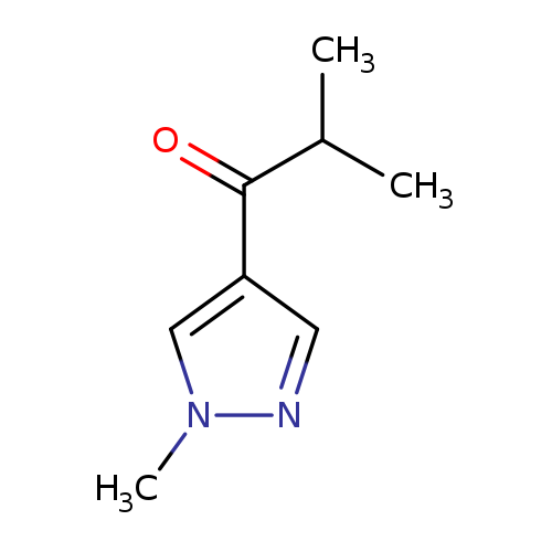 2-Methyl-1-(1-methyl-1h-pyrazol-4-yl)propan-1-one