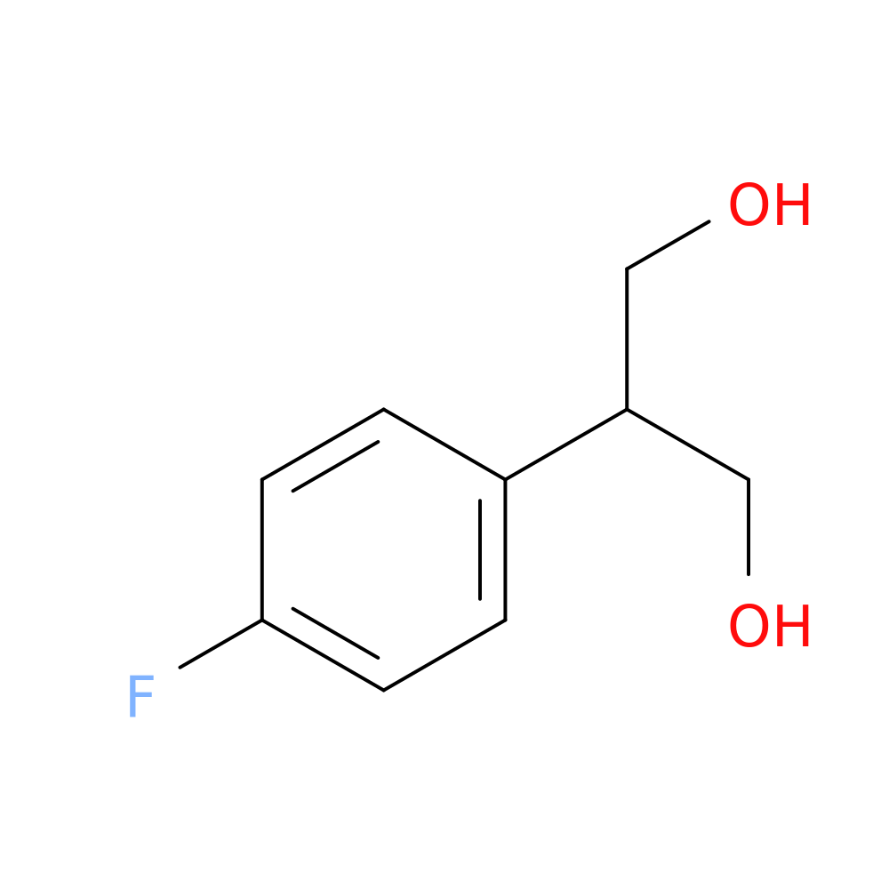 2-(4-fluorophenyl)propane-1,3-diol