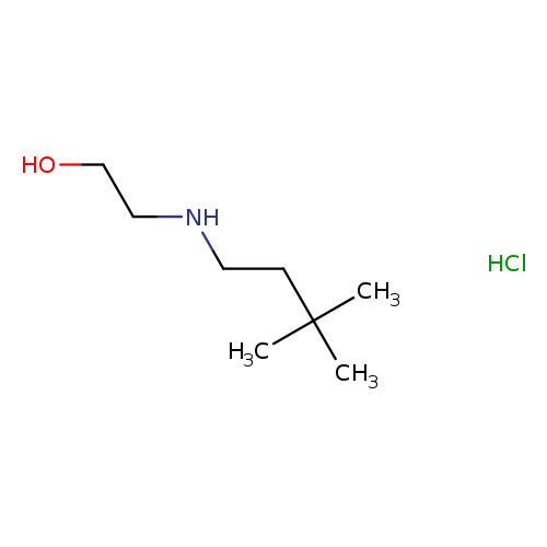 2-[(3,3-dimethylbutyl)amino]ethan-1-olhydrochloride