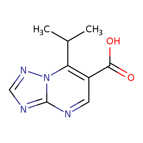 7-(propan-2-yl)-[1,2,4]triazolo[1,5-a]pyrimidine-6-carboxylic acid