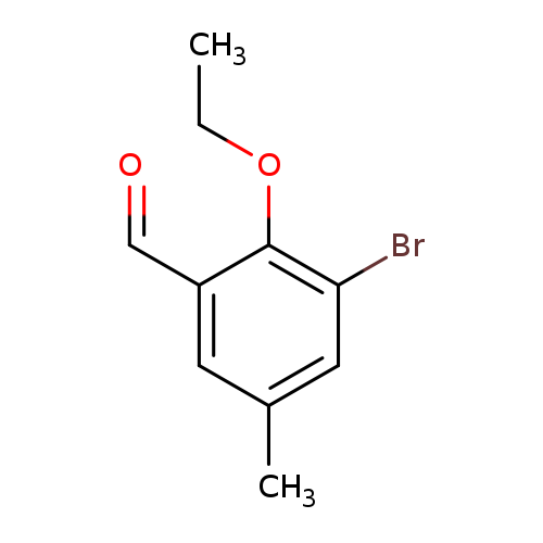 3-Bromo-2-ethoxy-5-methylbenzaldehyde