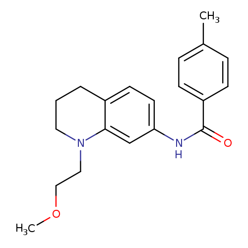 N-[1-(2-methoxyethyl)-1,2,3,4-tetrahydroquinolin-7-yl]-4-methylbenzamide