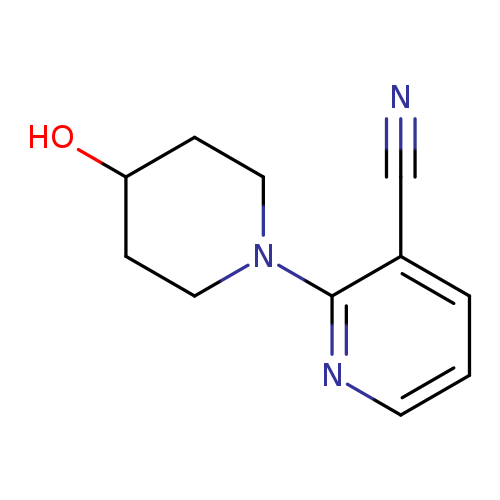 2-(4-Hydroxypiperidin-1-yl)nicotinonitrile