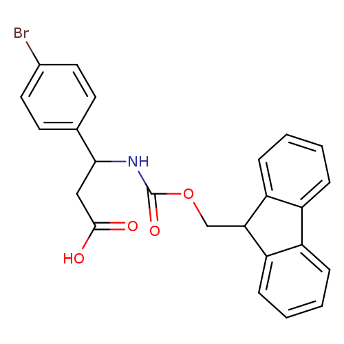 3-N-Fmoc-3-(4-bromophenyl)propionic acid