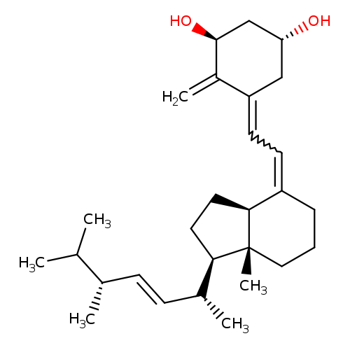 9,10-Secoergosta-5,7,10(19),22-tetraene-1,3-diol,(1a,3b,5E,7E,22E)-