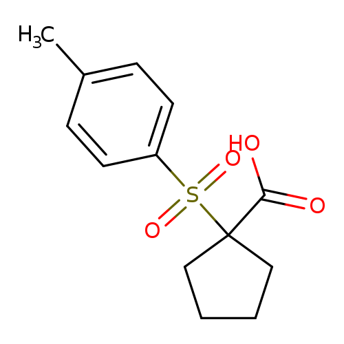 1-[(4-Methylphenyl)sulfonyl]cyclopentanecarboxylic acid
