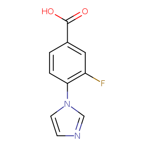 3-fluoro-4-(1H-imidazol-1-yl)benzoic acid