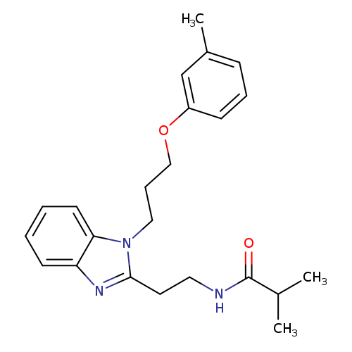 2-methyl-N-(2-{1-[3-(3-methylphenoxy)propyl]-1H-1,3-benzodiazol-2-yl}ethyl)propanamide