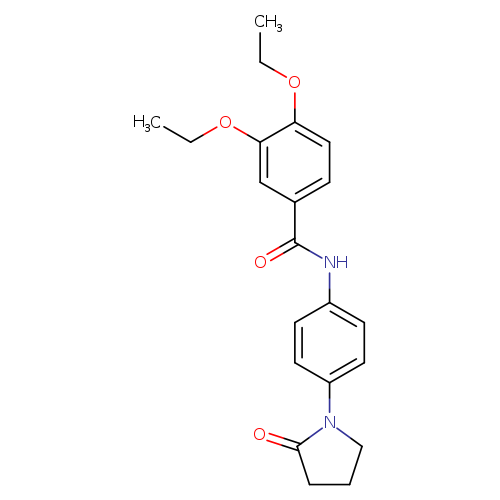 3,4-diethoxy-N-[4-(2-oxopyrrolidin-1-yl)phenyl]benzamide