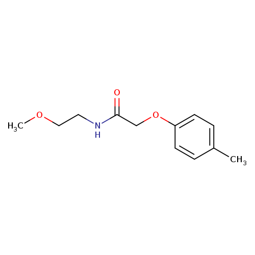 N-(2-methoxyethyl)-2-(4-methylphenoxy)acetamide