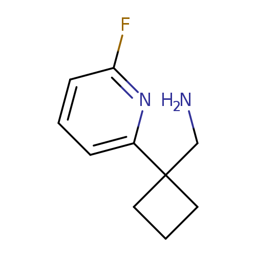 [1-(6-fluoropyridin-2-yl)cyclobutyl]methanamine