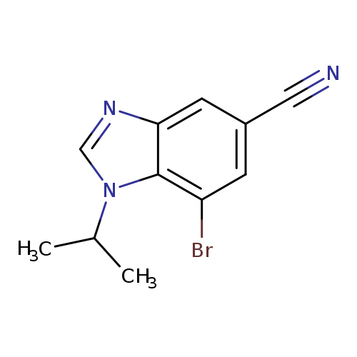 7-Bromo-5-cyano-1-isopropylbenzimidazole