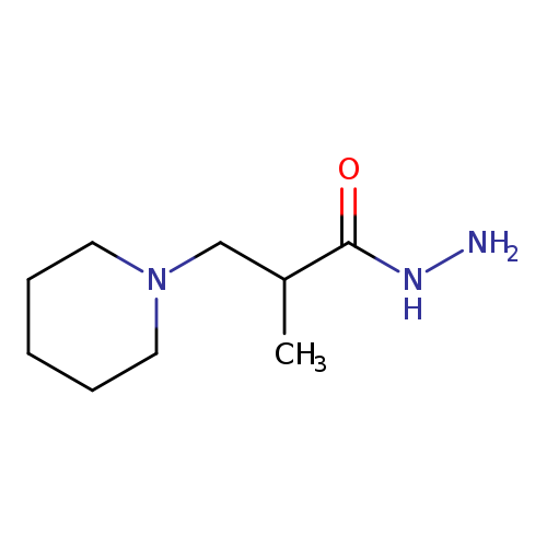 2-Methyl-3-piperidin-1-ylpropanohydrazide