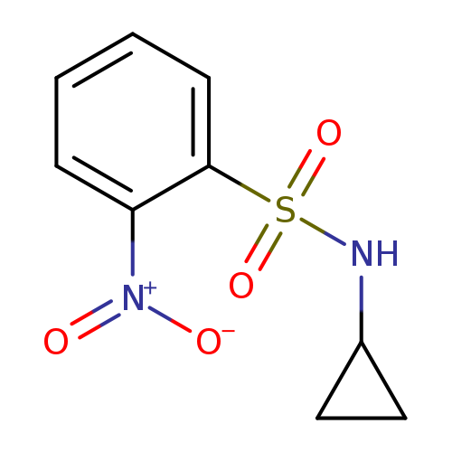 N-Cyclopropyl-2-nitrobenzenesulfonamide