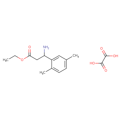 Ethyl 3-amino-3-(2,5-dimethylphenyl)propanoate oxalate