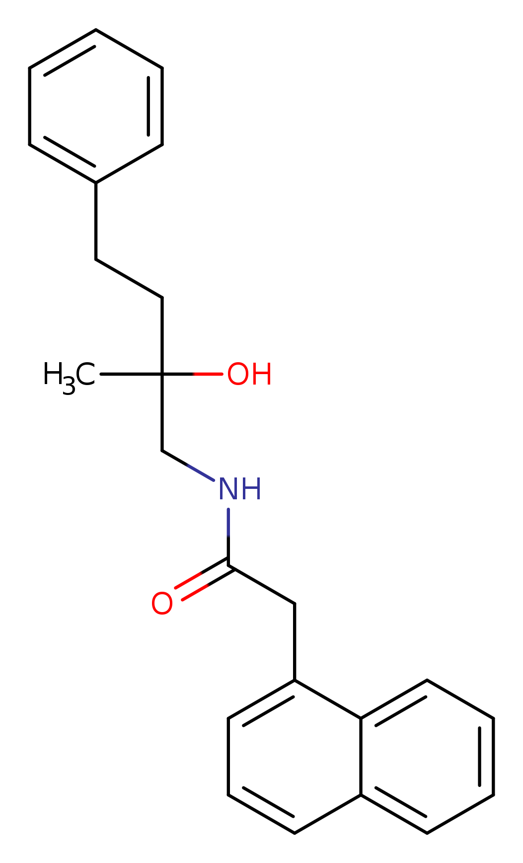 N-(2-hydroxy-2-methyl-4-phenylbutyl)-2-(naphthalen-1-yl)acetamide