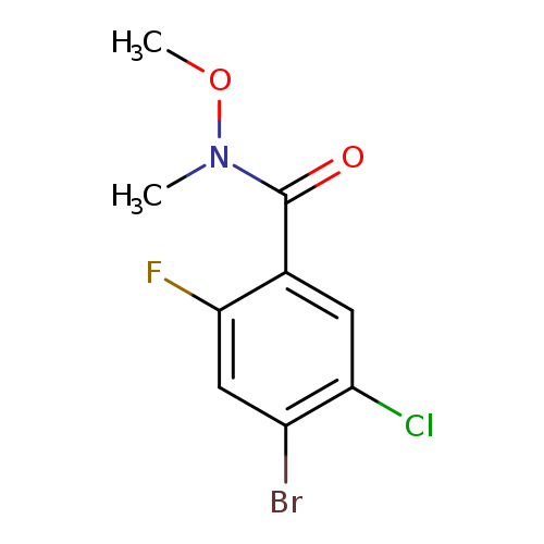 4-Bromo-5-chloro-2-fluoro-n-methoxy-n-methylbenzamide
