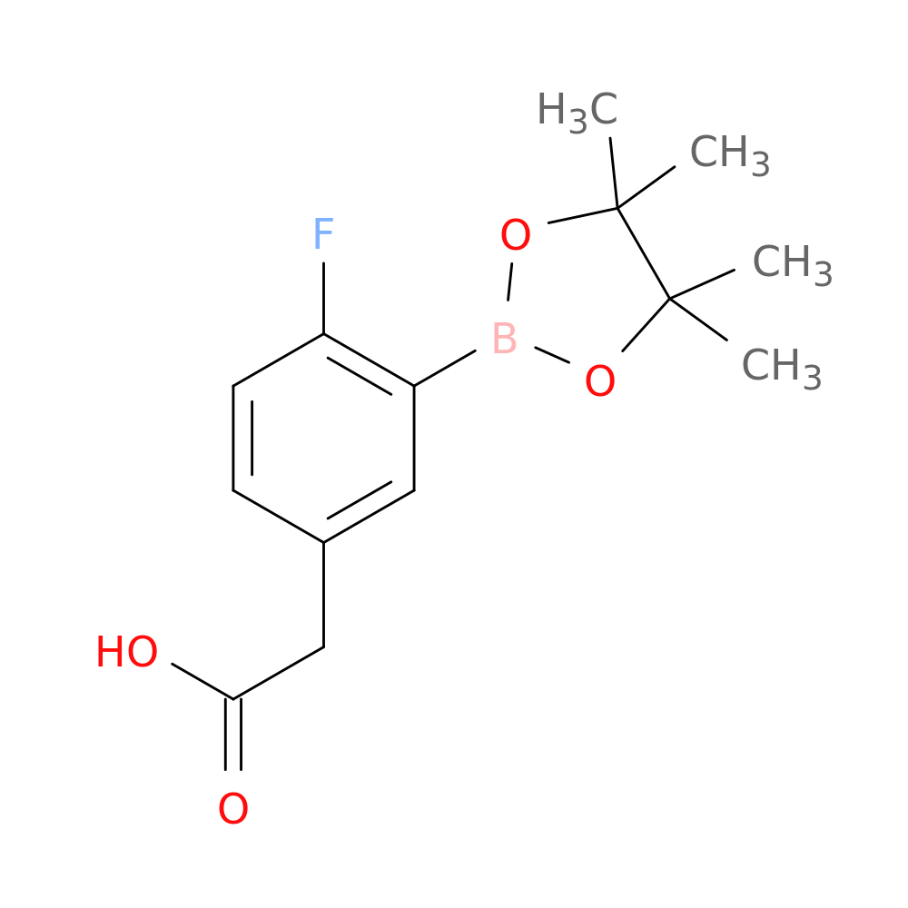 [4-fluoro-3-(tetramethyl-1,3,2-dioxaborolan-2-yl)phenyl]acetic acid