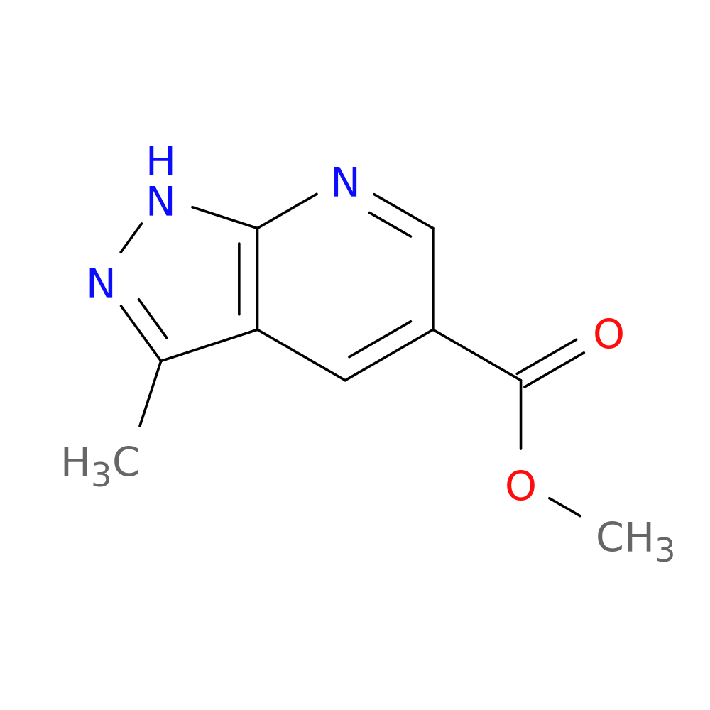 Methyl 3-methyl-1H-pyrazolo[3,4-b]pyridine-5-carboxylate
