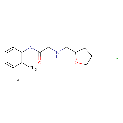 N-(2,3-dimethylphenyl)-2-[(oxolan-2-ylmethyl)amino]acetamide hydrochloride