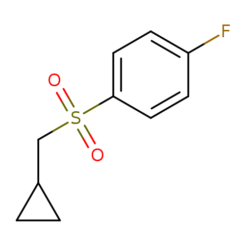 1-Cyclopropylmethanesulfonyl-4-fluorobenzene