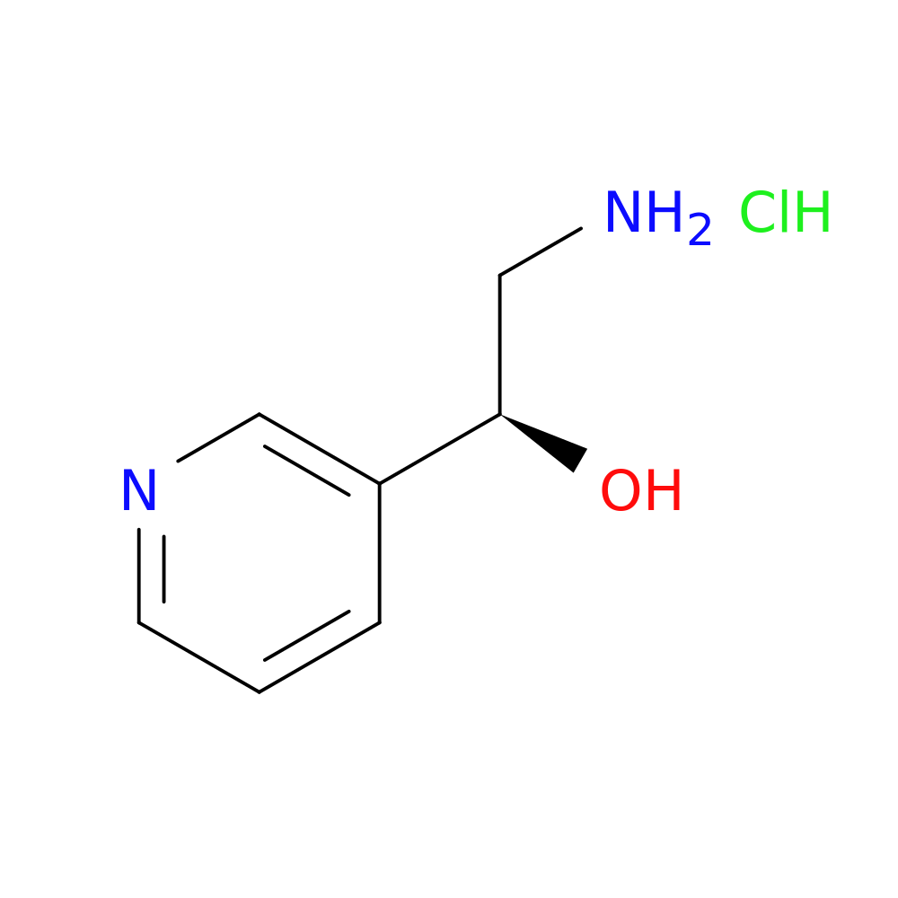 (S)-2-Amino-1-(pyridin-3-yl)ethanol hydrochloride
