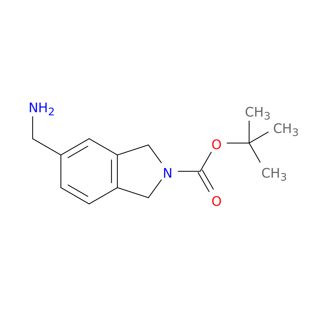 tert-butyl 5-(aminomethyl)isoindoline-2-carboxylate