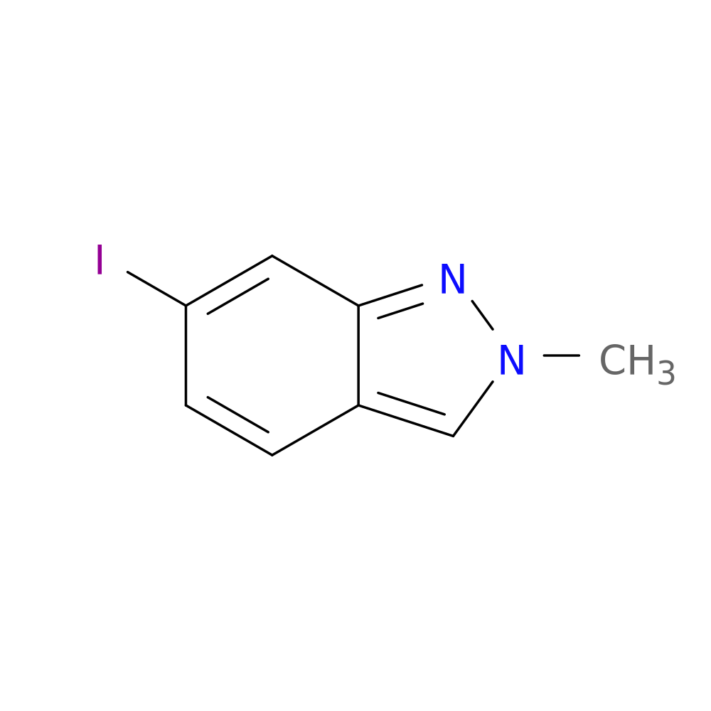 6-Iodo-2-methyl-2H-indazole