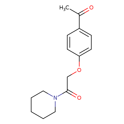 Ethanone,2-(4-acetylphenoxy)-1-(1-piperidinyl)-