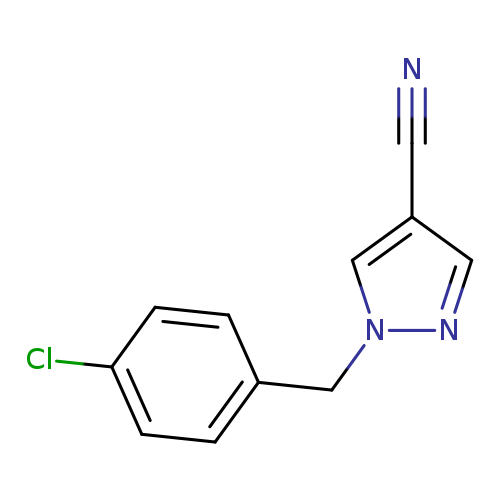 1-(4-Chlorobenzyl)-1H-pyrazole-4-carbonitrile