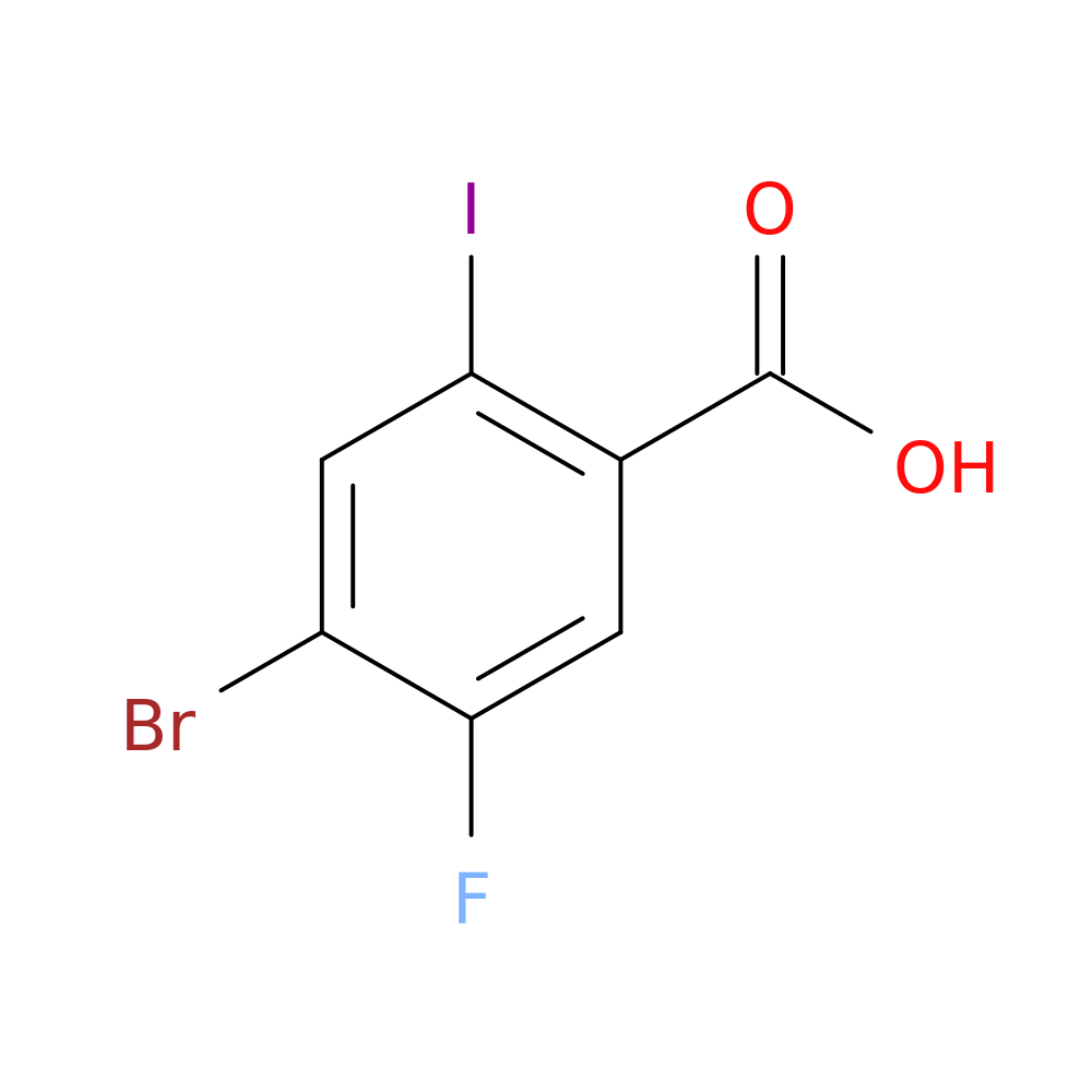 4-bromo-5-fluoro-2-iodobenzoic acid