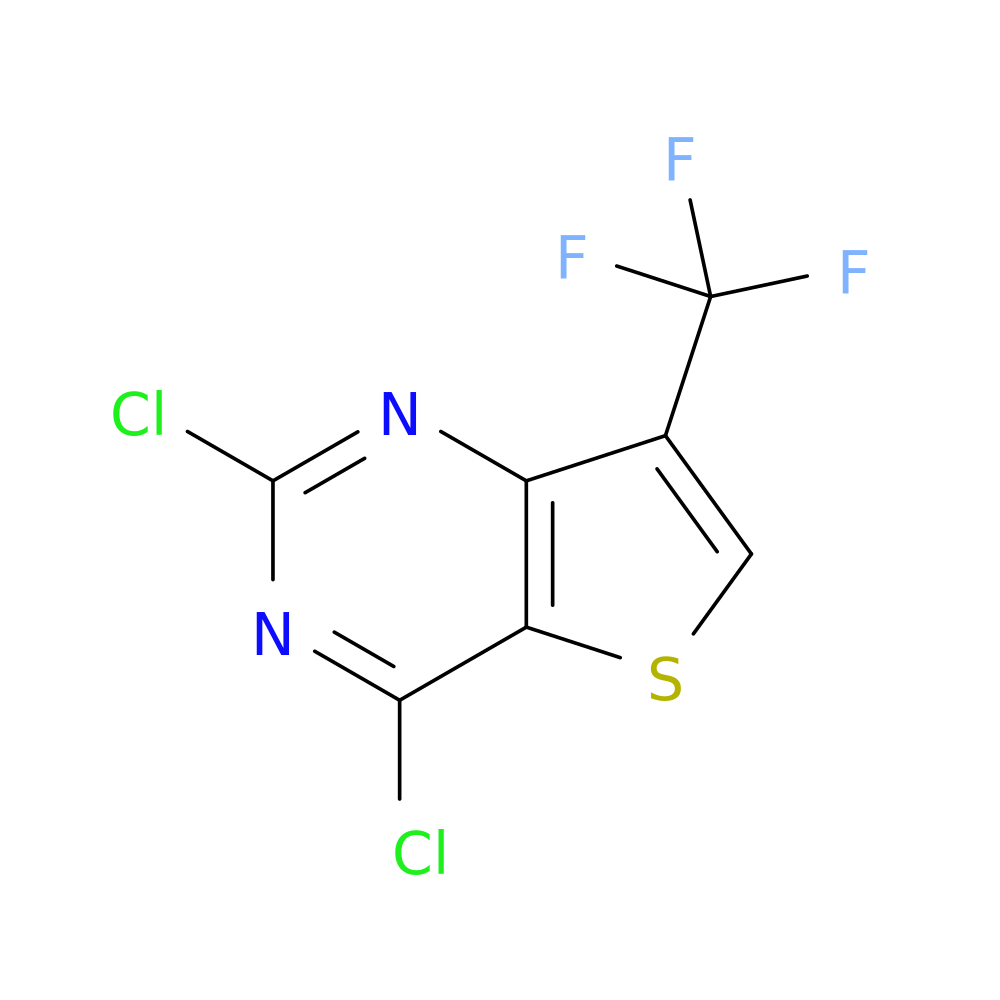 2,4-dichloro-7-(trifluoromethyl)thieno[3,2-d]pyrimidine