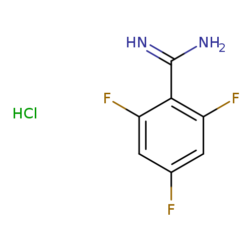 2,4,6-TRIFLUORO-BENZAMIDINE HYDROCHLORIDE