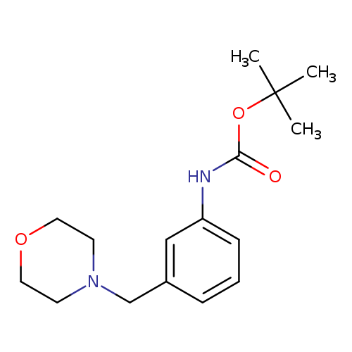tert-Butyl N-[3-(morpholin-4-ylmethyl)phenyl]carbamate