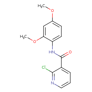 2-Chloro-N-(2,4-dimethoxyphenyl)nicotinamide
