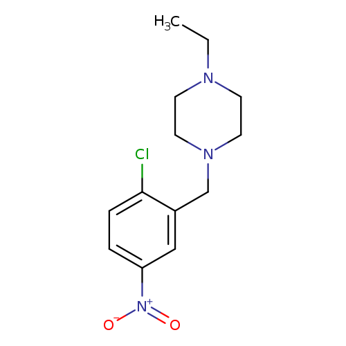 Piperazine, 1-[(2-chloro-5-nitrophenyl)methyl]-4-ethyl-