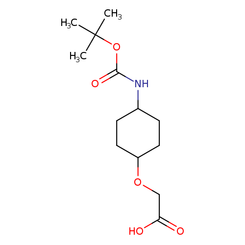 2-((4-((tert-Butoxycarbonyl)amino)cyclohexyl)oxy)acetic acid