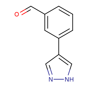3-(1H-Pyrazol-4-yl)benzaldehyde