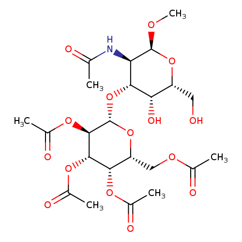 α-D-Galactopyranoside, methyl 2-(acetylamino)-2-deoxy-3-O-(2,3,4,6-tetra-O-acetyl-β-D-galactopyranosyl)-