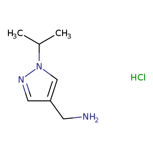 [(1-isopropyl-1H-pyrazol-4-yl)methyl]amine hydrochloride