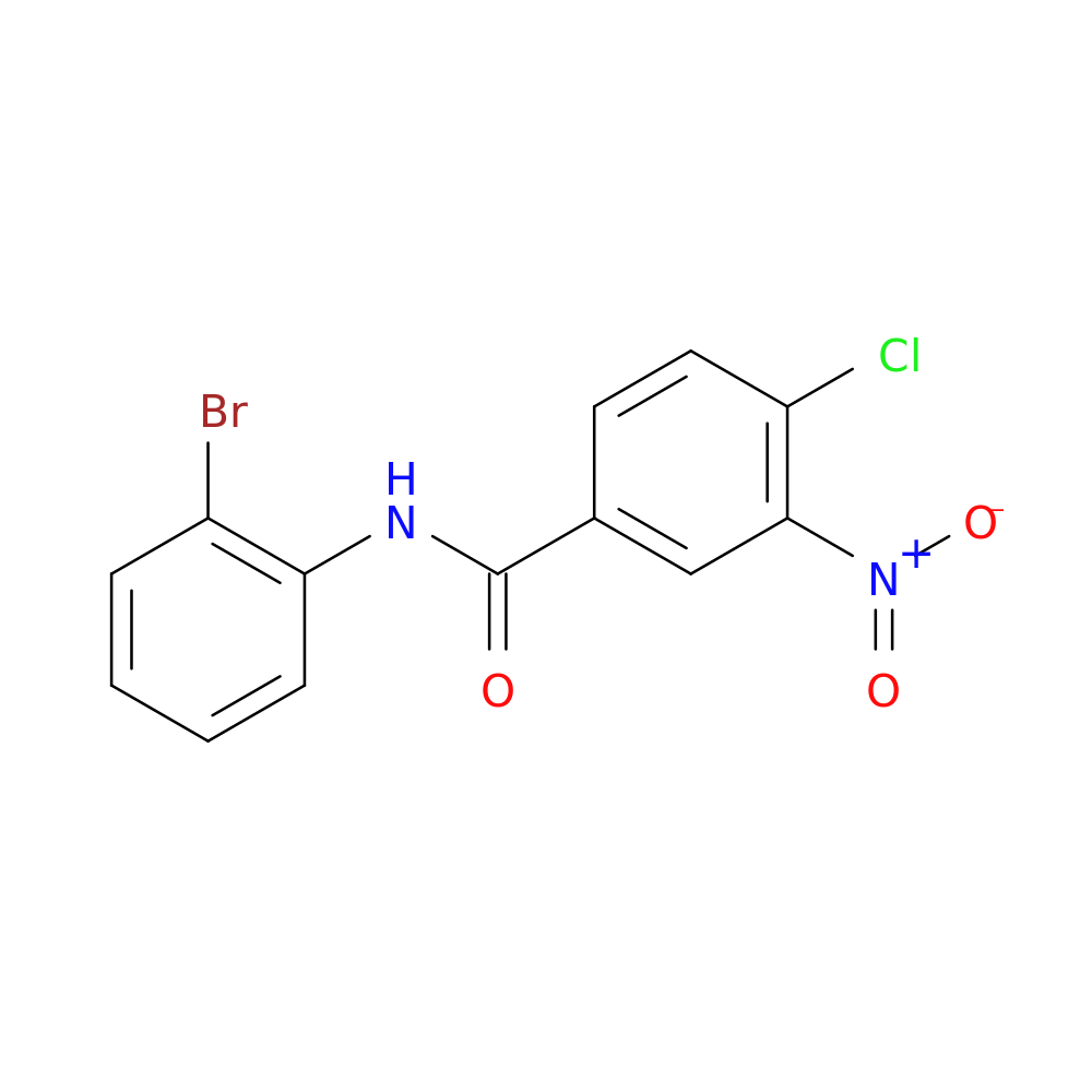 N-(2-Bromophenyl)-4-chloro-3-nitrobenzamide