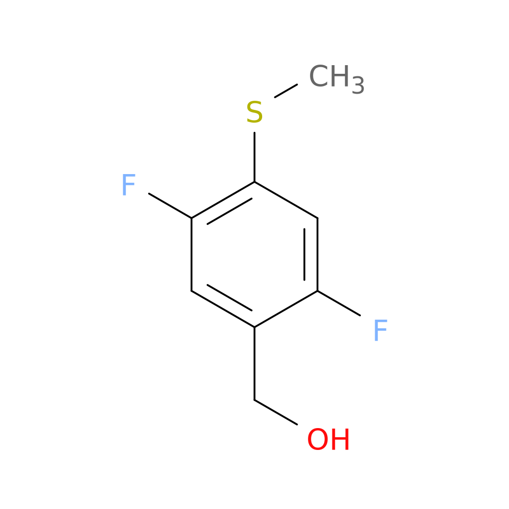 (2,5-Difluoro-4-methylsulfanylphenyl)methanol