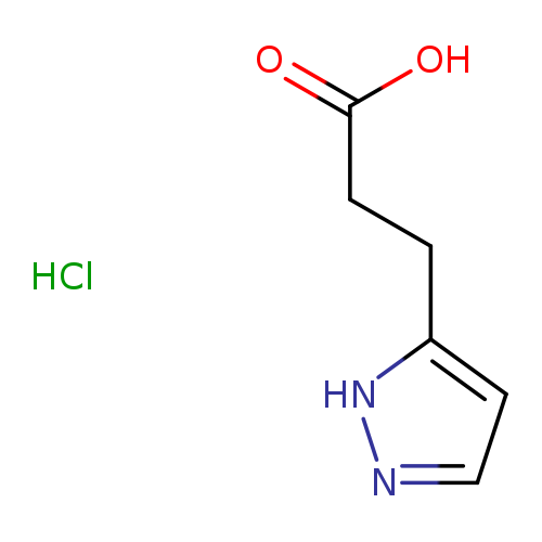 3-(1H-pyrazol-5-yl)propanoic acid hydrochloride