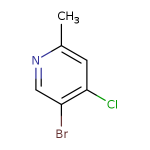 Pyridine, 5-bromo-4-chloro-2-methyl-