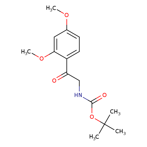 [2-(2,4-DIMETHOXY-PHENYL)-2-OXO-ETHYL]-CARBAMIC ACID TERT-BUTYL ESTER