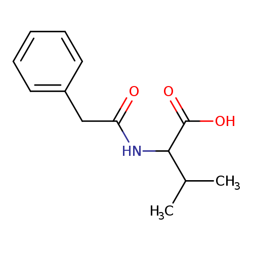 3-methyl-2-(2-phenylacetamido)butanoic acid