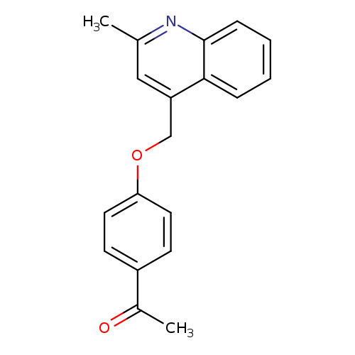 1-{4-[(2-methylquinolin-4-yl)methoxy]phenyl}ethan-1-one
