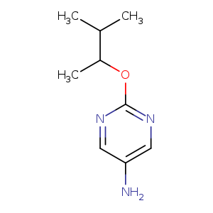 2-[(3-methylbutan-2-yl)oxy]pyrimidin-5-amine