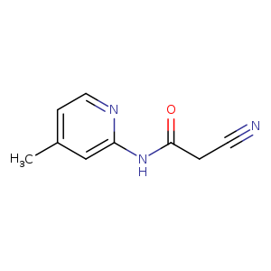 2-Cyano-n-(4-methylpyridin-2-yl)acetamide